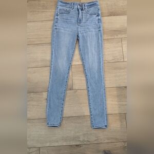 Express Light Blue Skinny Jeans